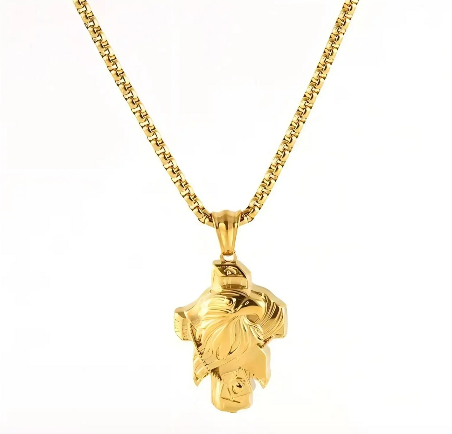 Desert Eagle Pendant Necklace