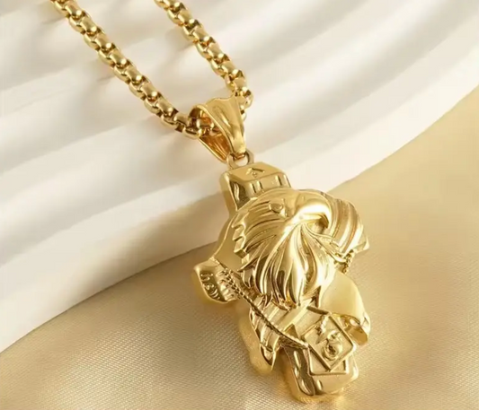 Desert Eagle Pendant Necklace