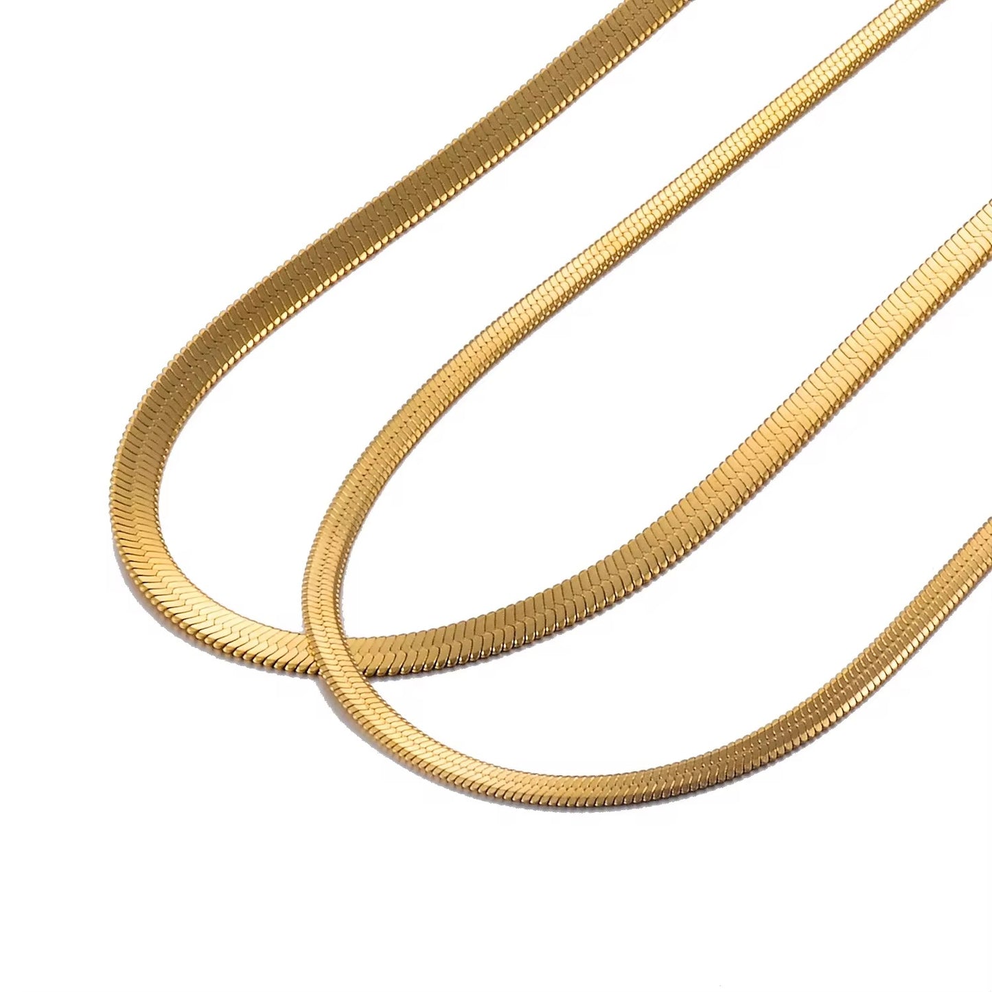 Choker Clavicle Gold Color Necklace