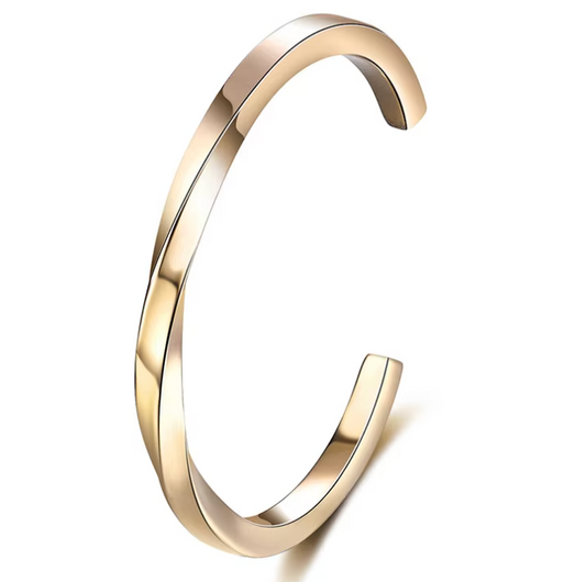 Gold Viking Open Cuff Bracelet