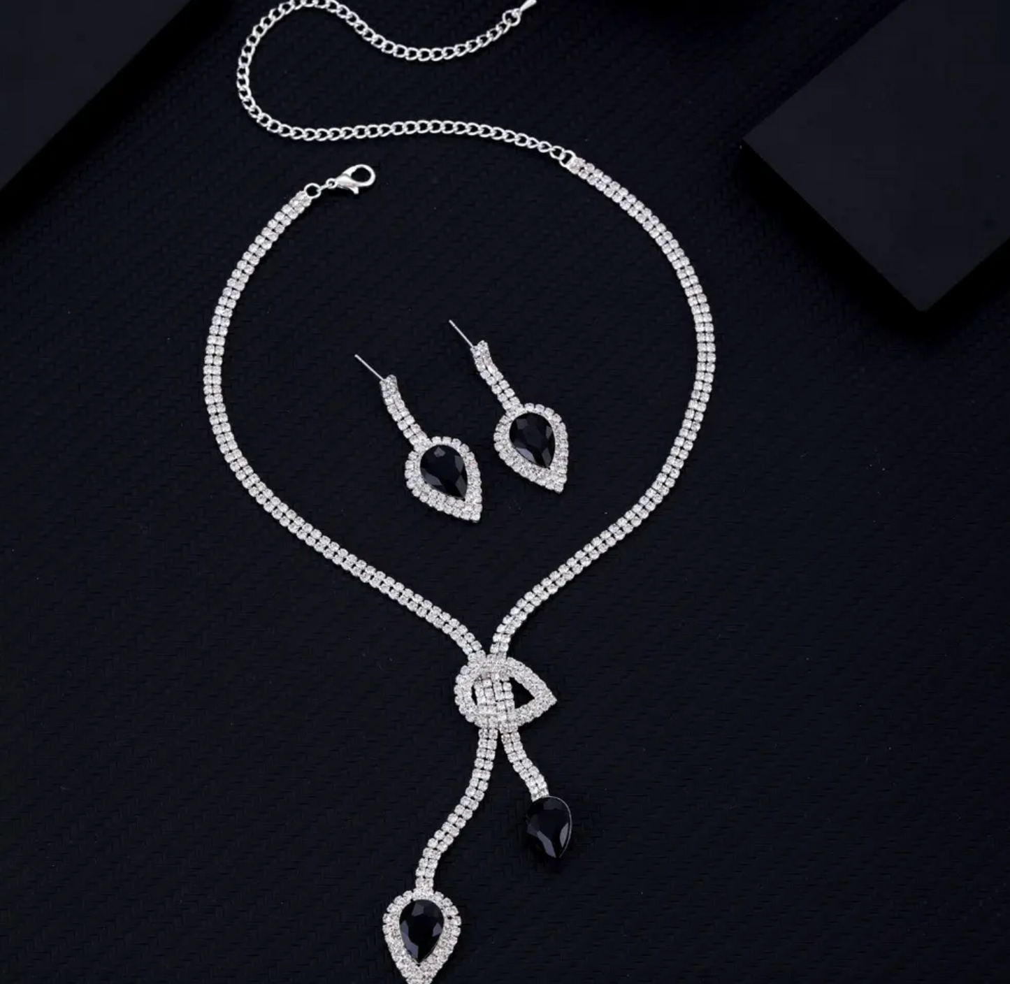 Rhinestone Jewelry Set