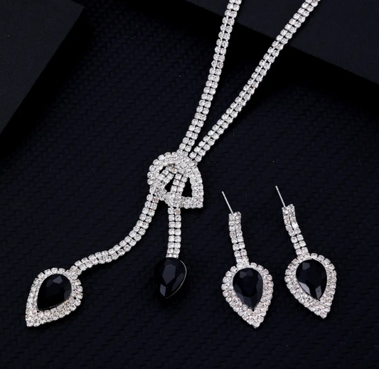 Rhinestone Jewelry Set