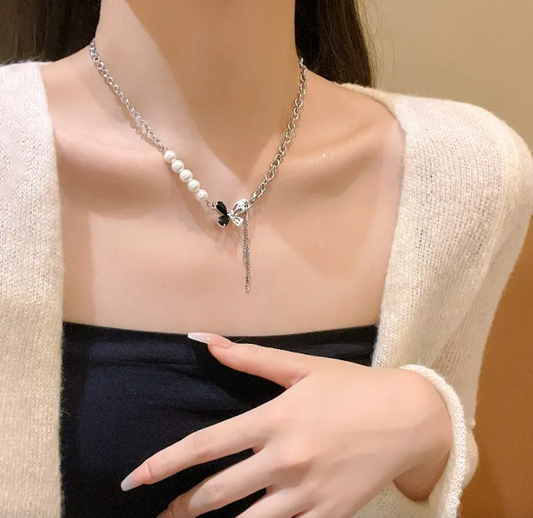 Butterfly Titanium Necklace