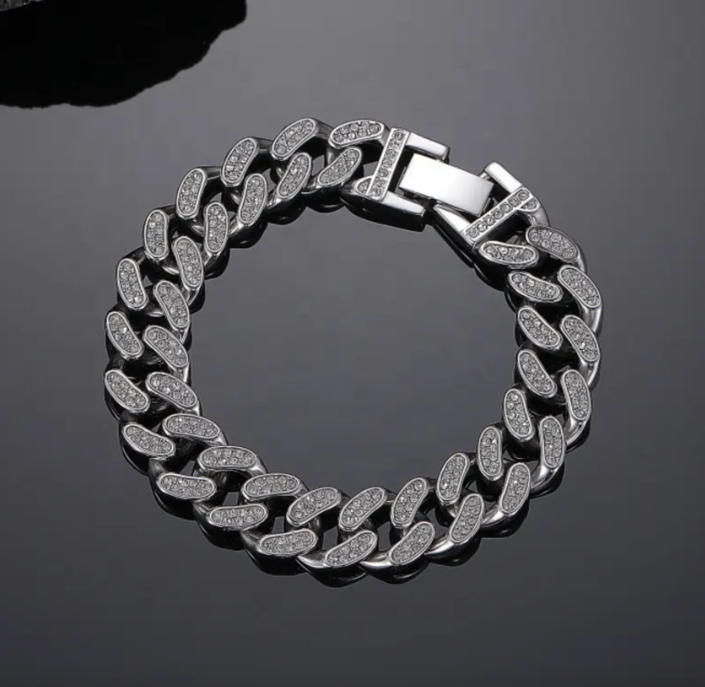 Cuban Diamand Tennis Bracelet